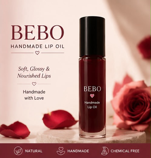 BEBO Home Made Natural Lip Oil (Pack of 5)