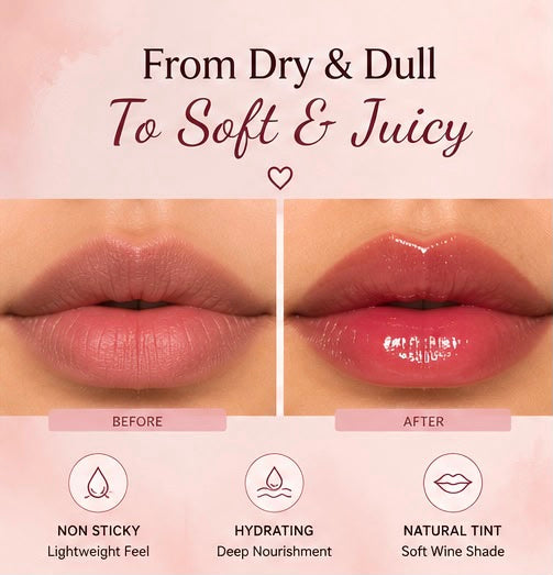 BEBO Home Made Natural Lip Oil (Pack of 5)